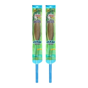 Mazic Blue 108 cm Plastic Broom Stick (Pack of 2)