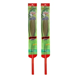 Mazic Red 108 cm Plastic Broom Stick (Pack of 2)
