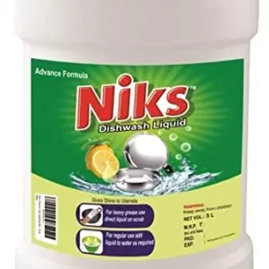 Niks 5 L Dishwash Gel Pack of 1