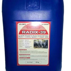 Acuro Radix 39- High Ph Ro Antiscalant | Increases Life Of Ro Membranes, For Industrial Use Only (25Kg)