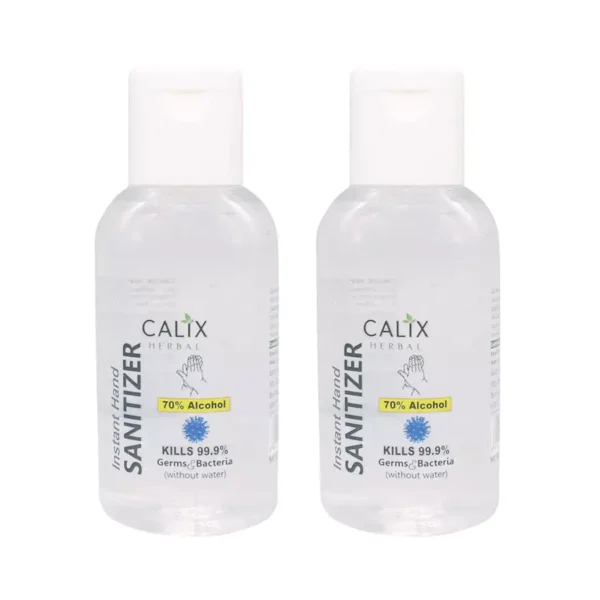 CALIX HERBAL 60 ml Each Herbal Hand Sanitizer CHHS001 (Pack of 2)