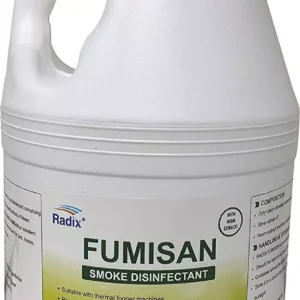 Acuro Radix Fumisan Ready To Use Smoke Machine Disinfectant Solution, Use With Thermal Fogger Machine 5L (Pack Of 2)