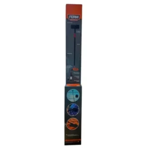FERM Black and Orange Metal, PVC, Foam Rubber Telescopic Wash Brush, TBA 1004