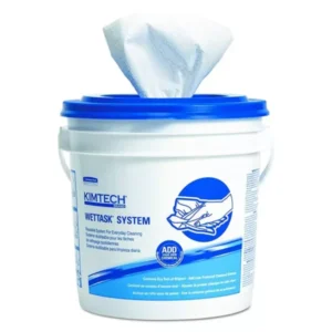 Kimberly-Clark 6001 Wipers - 1 Bucket & 6 Rolls (60 Sheets Per Roll)