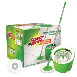 3M Scotch-Brite Jumper Spin Mop with Round Refill