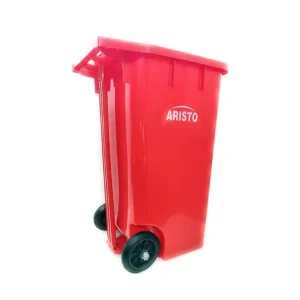 ARISTO 65 L Red Plastic Dustbin