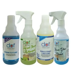DOT India's 1st NextGen 400 ml Refreshing Marbles & Granite Cleaner Kit (Pack of 4)