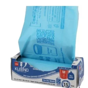 Cello Blue Medium Compostable Bag Dry Roll