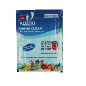 Cello Blue Medium Oxo Bio Bag Dry Pouch (Pack of 30 pcs)