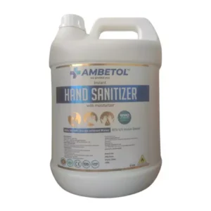 Ambetol 5 L Lemon Fragrance Hand Sanitizer With 80% Alcohol