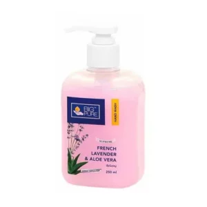 BIG Pure 250 ml Lavender and Aloe Vera Supreme Hand Wash Liquid Bottle
