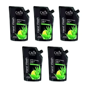 CALIX HERBAL 1L Each Lemon Hand Wash CHHW003 (Pack of 5)