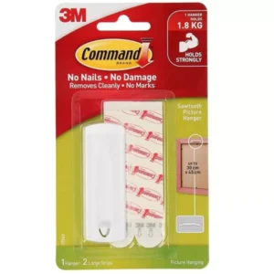 3M Command Large Picture Hanger White