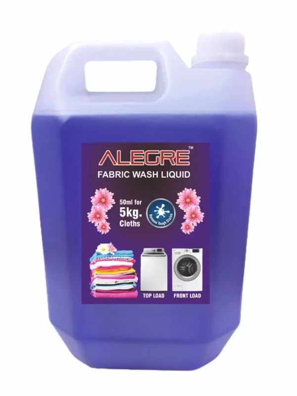 ALEGRE 5 Ltr Can Fabric Wash Liquid