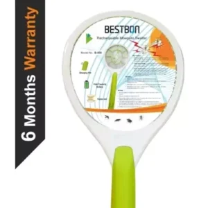 BESTBON ABS Plastic Multicolor Mosquito Killer Bat Racket B-008