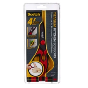 3M Scotch? Titanium Kitchen Scissor with detachable blades , 8 inches - pack of 1