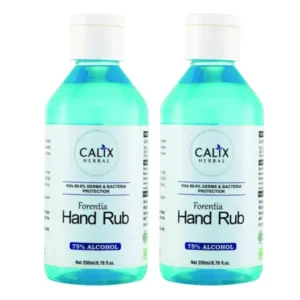 CALIX HERBAL 200 ml Each Lemon Hand Rub CHHR003 (Pack of 2)