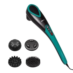 Agaro Comfort Handheld Full Body Massager with 5 Massage Heads 5 Mode and 6 Speed Settings