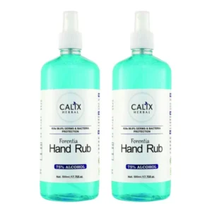 CALIX HERBAL 500 ml Each Lemon Hand Rub CHHR004 (Pack of 2)