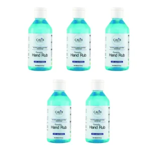 CALIX HERBAL 200 ml Each Lemon Hand Rub CHHR003 (Pack of 5)