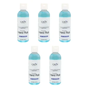 CALIX HERBAL 100 ml Each Lemon Hand Rub CHHR002 (Pack of 5)