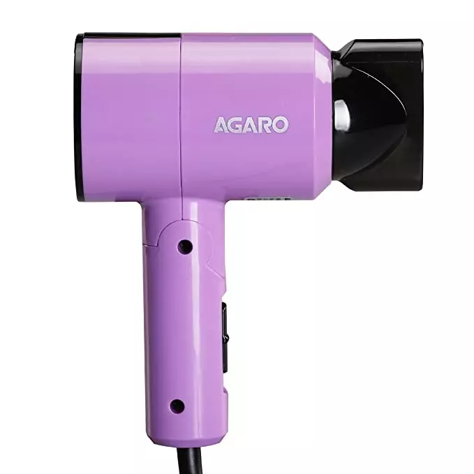 Agaro 1100 W Hair Dryer with 3 Temperature Settings and Cool Shot Button HD-1211