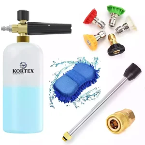 Kortex Plastic, Steel and Brass Multicolor Pressure Washer Accessories KAC-AIOB