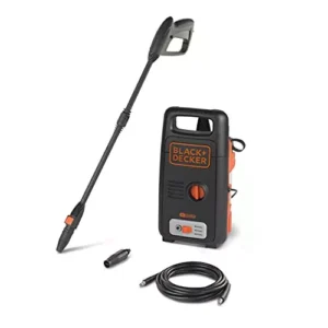 Black+Decker BW13 1300Watt 100 Bar, 390 L/hr Pressure Washer for Car wash and Home use