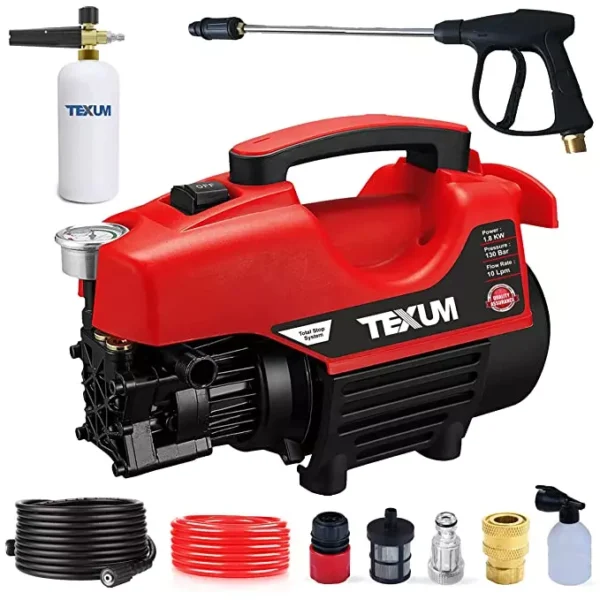 TEXUM 145 Bar 8 m High Pressure Car Washer 2200 W, TX-50D