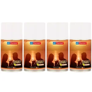 AirDscent 250 ml Each Romance Spray Air Freshener Refill (Pack of 4)