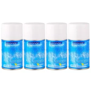 Airance 250 ml Each Cool Splash Fragrance Automatic Room Freshener Perfume Spray Aroma Refill (Pack of 4)