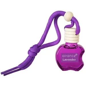 Airance 9 ml Lavender Fragrance Apple Shape Hanging Aroma Diffuser Car Air Freshener