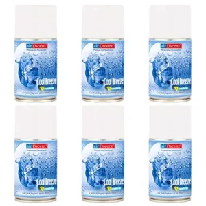 AirDscent 250 ml Each Cool Breeze Spray Air Freshener Refill (Pack of 6)