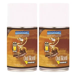 Airance 250 ml Each Oud Wood Spray Air Freshener Automatic Spray (Pack of 2)