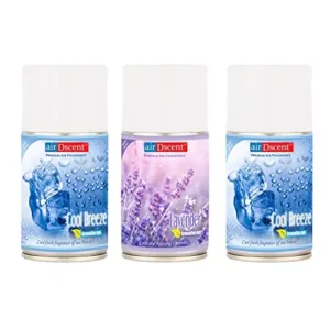 AirDscent 250 ml Each Cool Breeze & Lavender Spray Air Freshener Refill (Pack of 3)
