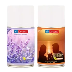 AirDscent 250 ml Each Romance & Lavender Spray Air Freshener Refill (Pack of 2)
