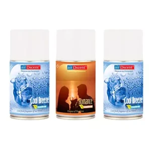 AirDscent 250 ml Each Cool Breeze & Romance Spray Air Freshener Refill (Pack of 3)