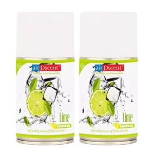 AirDscent 250 ml Each Refreshing Lime Spray Air Freshener Refill (Pack of 2)