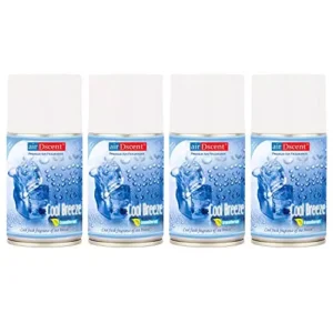 AirDscent 250 ml Each Cool Breeze Spray Air Freshener Refill (Pack of 4)