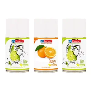AirDscent Refreshing Lime & Orange Spray Air Freshener Refill (Pack of 3)