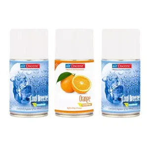 AirDscent 250 ml Each Cool Breeze & Orange Spray Air Freshener Refill (Pack of 3)