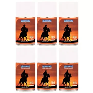 Airance 250 ml Each Musk Fragrance Air Freshner Refill Perfume Spray (Pack of 6)