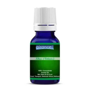 Airance 10 ml Khus (Vetiver) Fragrance Aroma Oil For Diffuser