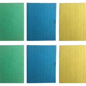 Brite Guard Cellulose Cleaning Sponge Mop (20 x 16 x 0.5 cm, Multicolour) - Pack of 6 Pieces