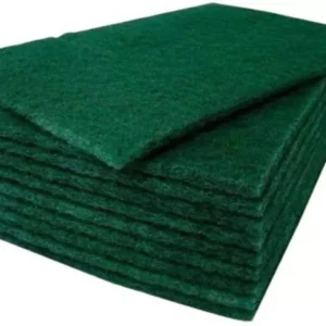 Brite Guard Green Scrubber Pad 6x4 Inch Set of 10 Piece ASM-104-10