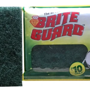 Brite Guard Green Scrubber Pad 3x4 Inch Pack of 12 Piece ASM-103-08