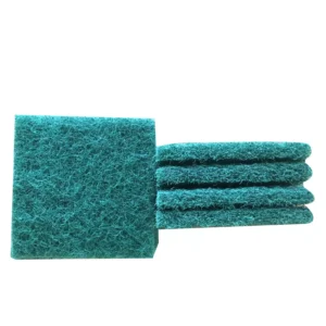 Brite Guard Green Scrubber Pad 3x3 Inch Set of 100 Piece ASM-101-08