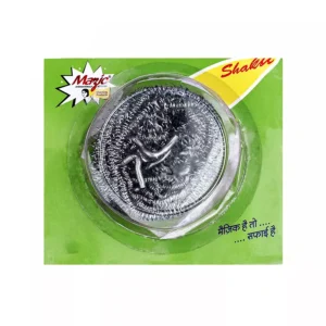 Mazic Shakti Stainless Steel Scrubber with Multiple Uses for Dishes (Pack of 36)