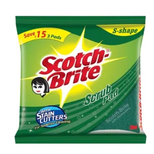 3M Scotch-Brite Scrub Pad & Wipe Combo (Scrub Pad Super Saver, Sponge Wipe (Set of 5 Pcs)