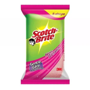 3M Scotch-Brite Pink Sponge Scrub Pad 10gm